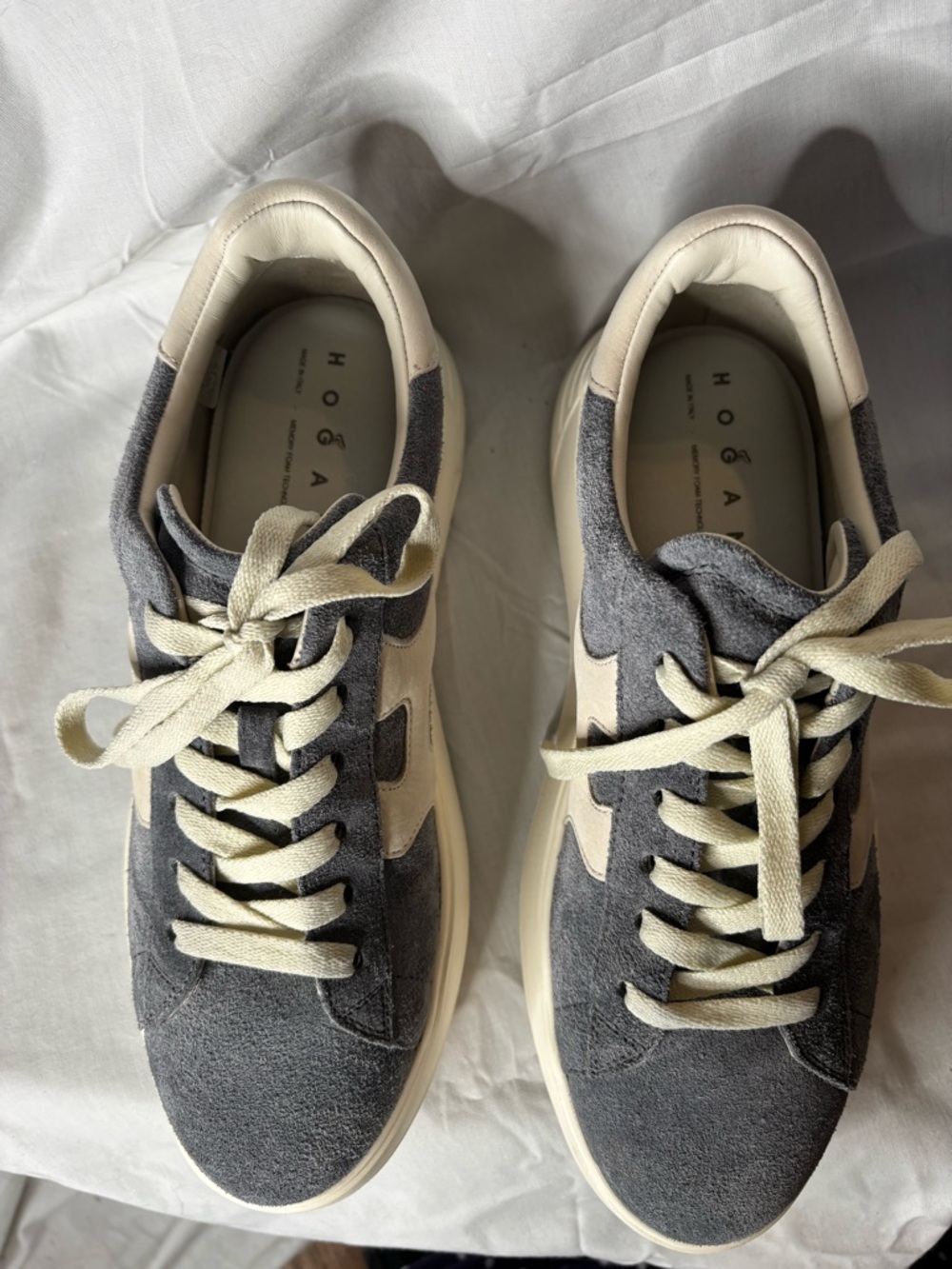 Hogan Rebel sneakers in blue/gray size IT38. - Picture 5 of 14